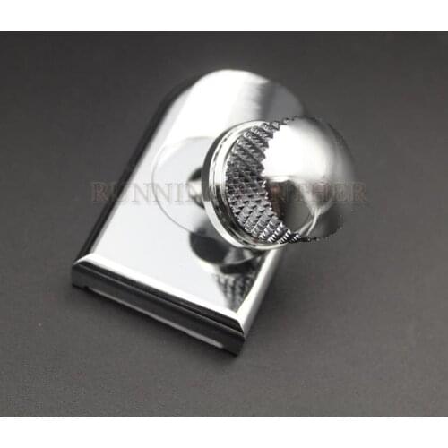 Aluminum CNC Motorcycle Rear Seat Bolt Tab Screw Mount Knob Cover Kit
