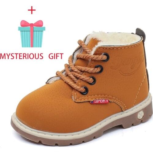 Ankle Platform Kids Boots Children Casual Snow Shoes Girls Botas Bottes De Mujer Botines Sapatos Infantil Bota De Neve Fille