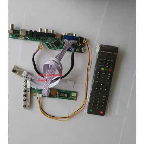 For CLSS154Wb03AN 30pin AV 1 lamps 15.4" Resolution TV Digital Signal USB Controller Board VGA HDMI Interface Module 1280X800