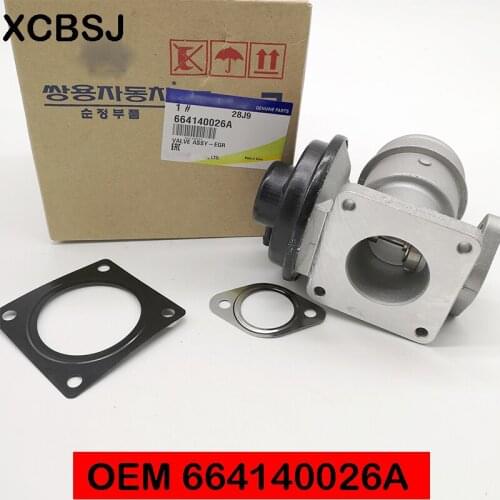 Genuine EGR VALVE & GASKET : 3p for Ssangyong ACTYON(SPORTS) KYRON +2.0DT #664140026A