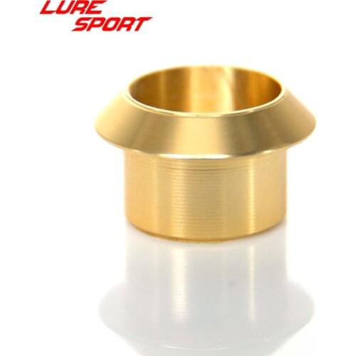 LURESPORT 6pcs Aluminum Ring Front Grip Ring wind Check FGWC Rod Building Component Repair rod DIY Accessory