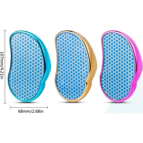 Nano Glass Foot Grinding Stone Dead Skin Calluses Remover Hands Sanding Stone U2JD