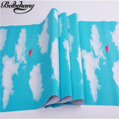 Beibehang pvc self - adhesive wallpaper thickened dormitory bedroom self - adhesive wallpaper Furniture renovation stickers