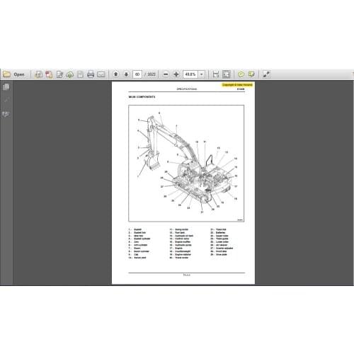 New Holland Construction Equipment and NAFTA AGRICULTURE Service Manual 2019 180GB