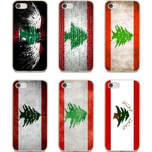 For Xiaomi poco X3 nfc F2 Pro M3 Mi 5X 6X Max Mix 1 2 2S 3 Mi5 Mi6 Mi3 Mi4 Silicone Phone Case Lebanese-Grungy-Flag-Banner