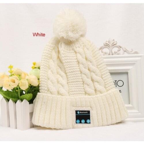 Smart music hat Wireless BluetoothV3.0 Winter Sport Hat Headphone Headset with Mic Handfree Music Magic Mp3 Cap for smartphone