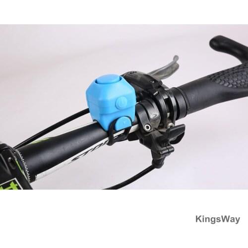 Cycling Bike Bicycle Electric Horn Waterproof Bicycle Handlebar Bell Loud Safety