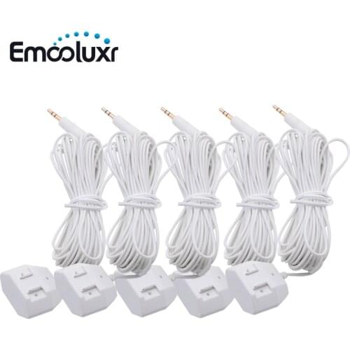 High Quality 5pcs Smart Home Water Leak Sensor Cable 6meter Long Sensitive Water Detection Wires with Double-side Metal S