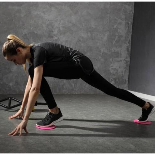 Top quality Round gliding disc Rapid Slimming Plate Body Building Slip Pad Slide disc Fitness Equipment