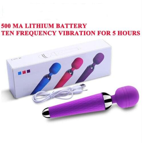 AV stick female vagina massage vibrating stick female masturbator taste adult products