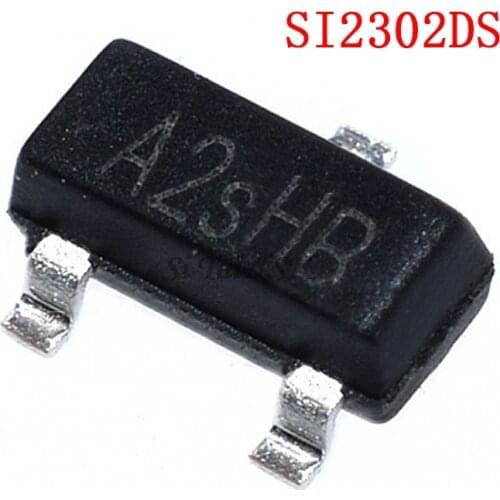 20PCS SI2302DS SOT-23 SI2302 A2SHB SOT23 2.5A/20V SOT SMD new and original IC Chipset