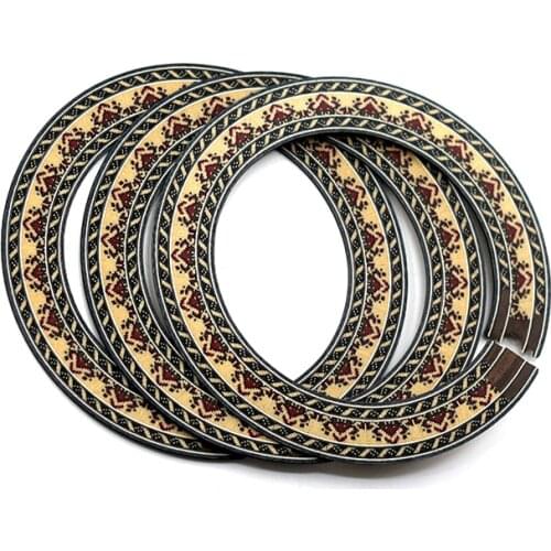 3PCS Guitar Sound hole Inlay WOOD For Classical guitar Guitar Accessories YKQ89