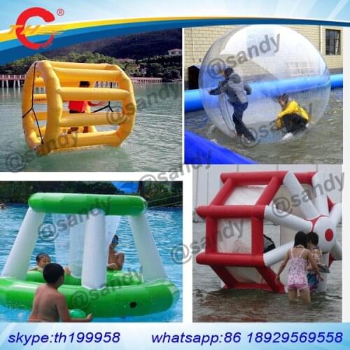Free air ship to door,water running roller,inflatable water walking ball,inflatable water float basketball hoop