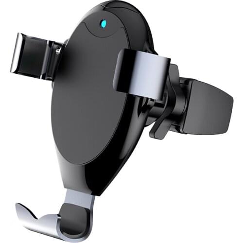 10W/7.5W/5W G03 Professional Wireless Car Charger Holder 2-IN-1 Phone Holder Fast Charging Device for 4-6.5inches Cellphones