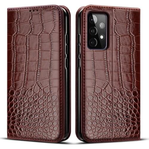 For Samsung A52 5G Case soft silicon leather Flip case for Samsung Galaxy A52 A 52 SM-A526B/DS 6.5'' Magnetic Holder Coque cover