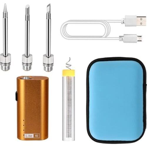 5V Electric Soldering Iron Wireless Charging Soldering Iron With USB Soldering Tool Charging