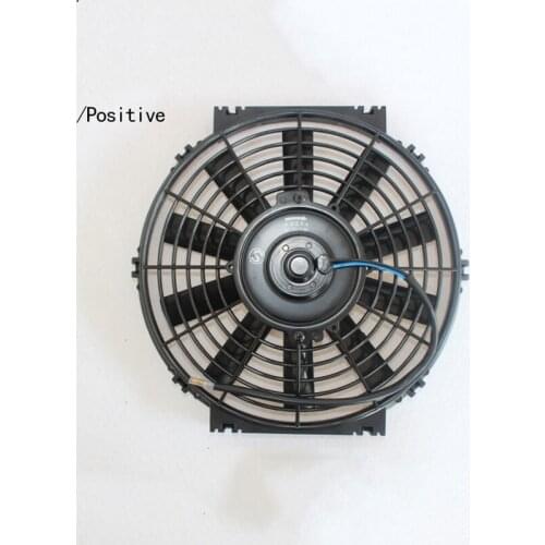 Electronic fan 10 inch electronic fan 12v24v car air conditioning fan water tank cooling fan retrofit