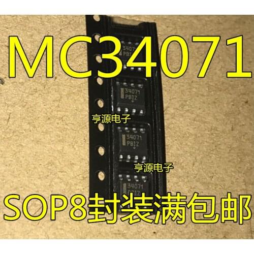 Import MC34071D MC34071 MC34071DR2G Single Supply Operational Amplifier Chip