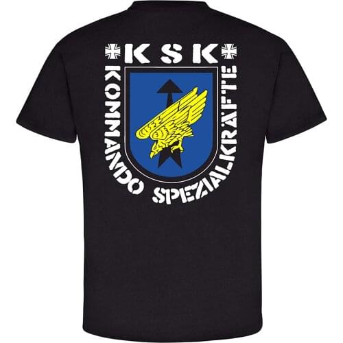KSK Commando Special Forces Men tshirt German Army Beret Badge shirt Short Casual 100% COTTON O-Neck