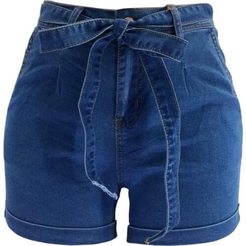 2021 New Women Sexy Slim Denim Shorts Summer High Waist Jeans Female Jeans Cowgirl Shorts Casual Jeans