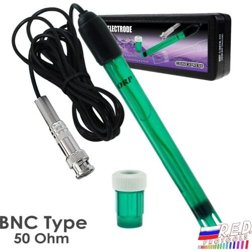 ORP Redox Electrode, BNC Type Connector Replacement Probe for Tester Meter 14cm Long 1.2cm Diameter 300cm Extra Long Cable