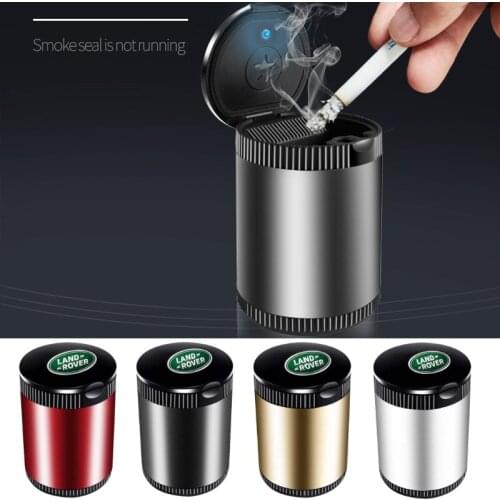 For Land Rover Defender Aurora Discovery Sport Range Rover Evoque L322 L405 P38 Alloy Ash Tray Car Ashtray Interior Accessories