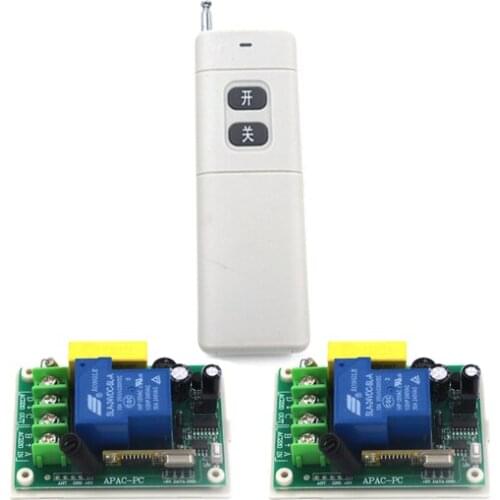 RF controller electrical curtain motor wireless remote control switch receiver AC 220V 30A multifunction SKU: 5320