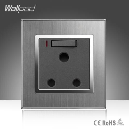 Hot Sales UK 15A 250V Switched Socket 15A Soutch Africa Charger Wall Socket Power Supply with Switch and LED Indicator