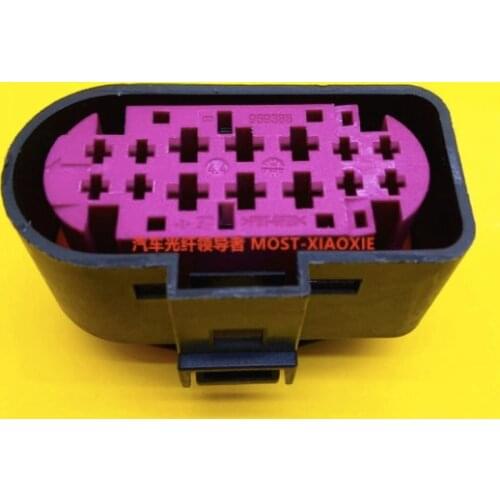 For Audi Volkswagen Tiguan Magotan Sagitar Golf Skoda headlight plug 1J0 973 737/14P connector