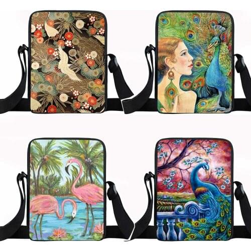 Cartoon Movie Animal Porgs / Caesar / Groot Mini Messenger Bag Crossbody Bags Boys Girls Book Bag Shoulder Bags