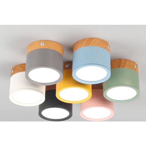 Surface Mounted Led Down lights 5W 7W 9W 12W 15W 3colors Spotlight Lamp Downlight Ceiling Led Spot Lighting Fixture for Home