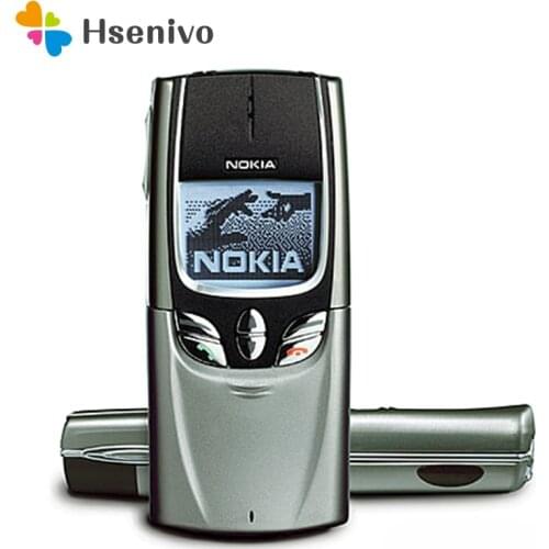 NOKIA Mobile Cell Phone 8890 Original Unlocked GSM Classic Slider 8890 Phone + Battery + Charger Refurbished Free Shipping