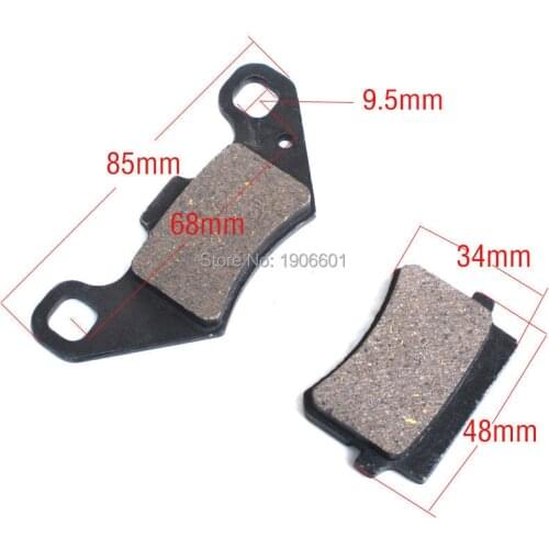 Brake pads for dirt bike/ATV brake system