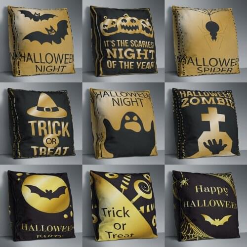 Letter Vintage Double Side Print Cushion Cover Polyester Decorative for Sofa Seat Throw Pillow Case Cover 45x45cm Home Decor