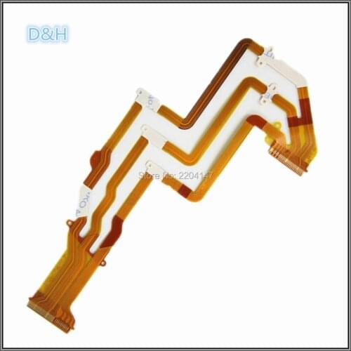 LCD hinge rotate shaft Flex Cable for Sony HDR-PJ530E PJ540E PJ610E PJ620E PJ670E PJ530 PJ540 PJ610 PJ620 PJ670 Video Camera