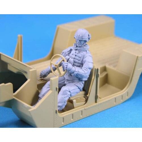 1/35 Resin Figure Model Kits US Vehicle Driver Unassembled unpainted