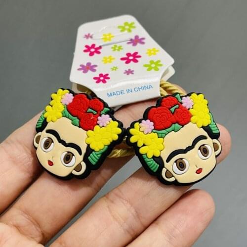 2PCS New Cute Cartoon Animals Princess Headwear Kids Elastic Hair Bands Children Ropes Girls Accessories Baby Headdress Gift
