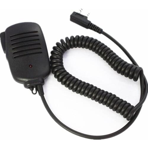 2pcs PTT Mic Handheld Speaker Microphone For Baofeng UV-5R Kenwood TK3173 TK3200 TK3202 TK3100/3101 TK2202 Ham Radio C9001A