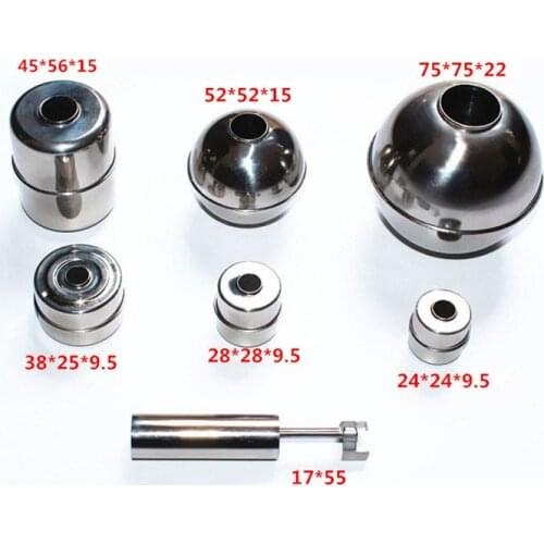 304 316L stainless steel magnetic float ball PP plastic magnetic float switch accessories
