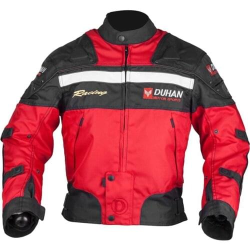 Free shipping 1pcs men motorcycle Bicycle racing jacket Armor motocross jacket with 5 pcs pads