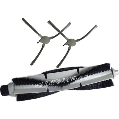 Robot Vacuum Cleaner Main Brush Roller Side Brush for Alfawise V10/ZK901/JS35 Robotic Vacuum Cleaner Spare Parts Accessories