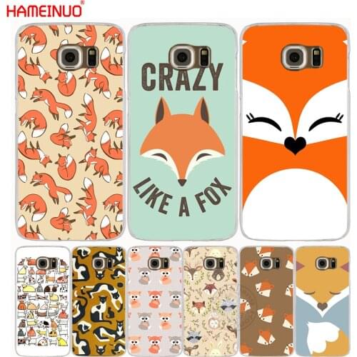 HAMEINUO sly fox cell phone case cover for Samsung Galaxy A3 A310 A5 A510 A7 A8 A9 2016 2017