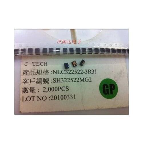 The patch winding inductance 3 r3 NLC322522-3 r3j X2.5 3.2 MM spot 3.3 UH