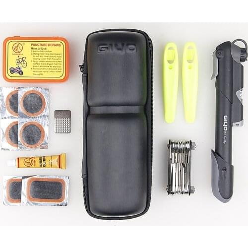 Mountain Bike Bicycle Repair Tools Cycling Flat Tire Repair Rubber Patch Glue Lever Set Tire Fix Kit Mender Ciclismo Accessories