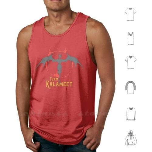 Team Kalameet Tank Tops Vest Sleeveless Dark Souls Kalameet Dragon Parody Mashup Gamer Videogames Lordran Go Calamity