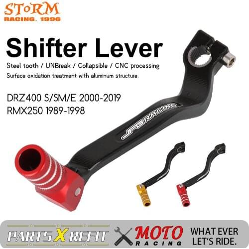 Motorcycle CNC Forged Gear Shifter Shift Lever For Suzuki DRZ400 S/SM/E DRZ400S DRZ400SM DRZ400E 2000-2016 RMX250 1989-1998
