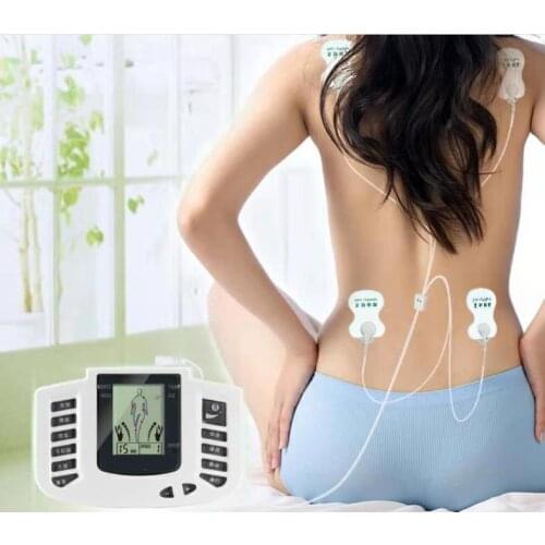 Multi-function massager mini digital meridian instrument physiotherapy acupuncture point pulse electrotherapy paste home