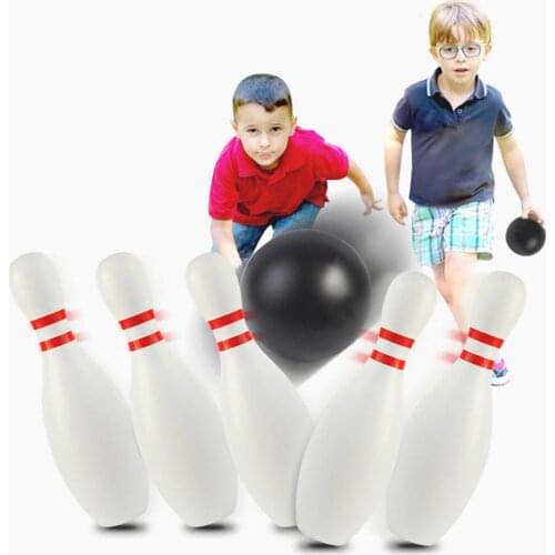 12Pcs/Set Toddler Kids Bowling Game Set Outdoor Indoor Sports Learning Toy Parent-Child Interactive Game Toys Gift