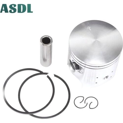 Motorcycle Engine Piston and Rings Set For Kawasaki KDX200 Piston&Rings Kit STD 66mm 66.25mm 66.5mm 66.75mm 67mm #c