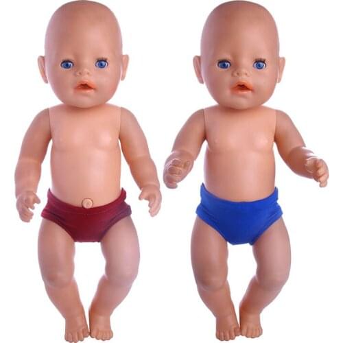 Print Doll Underwear Fits 18 Inch American Dolls